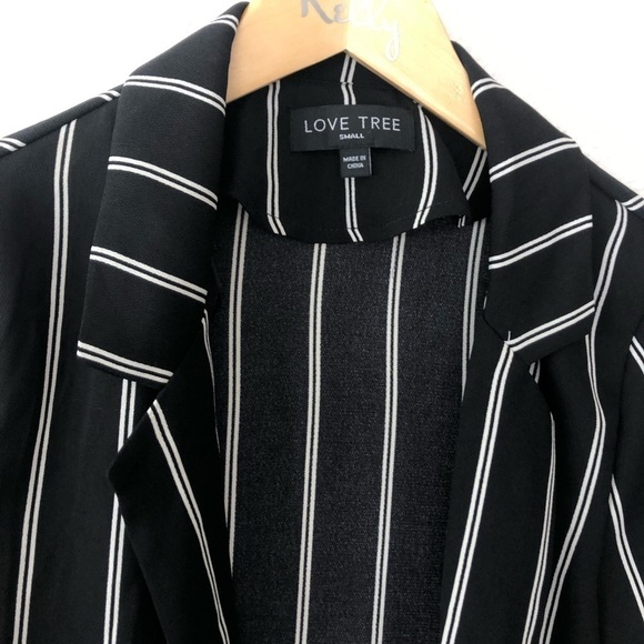 Love Tree Striped Light Jacket - Picture 5 of 6